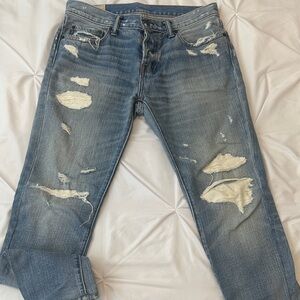 Abercrombie & Fitch Light Blue Denim Jeans